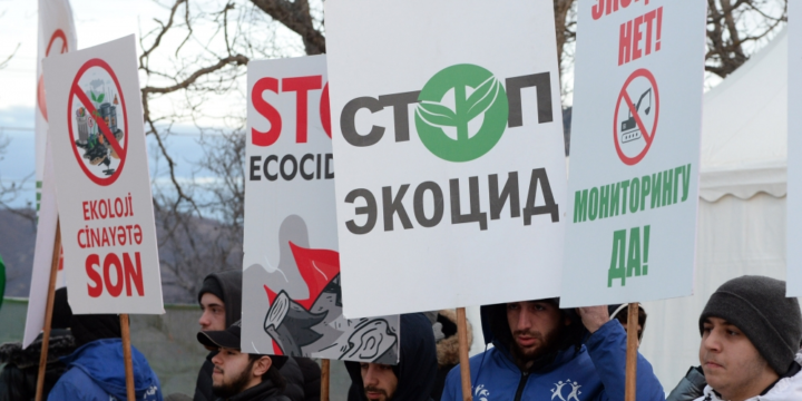 Aksiyanın 18-ci günü: Ekoloji cinayətə son!