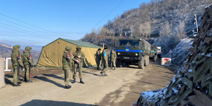 Sülhməramlılarının təminat avtomobilləri növbəti dəfə Laçın yolundan maneəsiz keçib