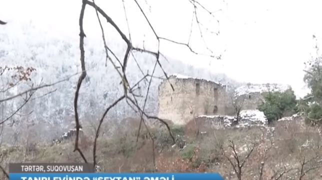 AzTV-nin əməkdaşı ölümün bir addımlığından qayıtdı – Minalanmış məbəddən reportaj