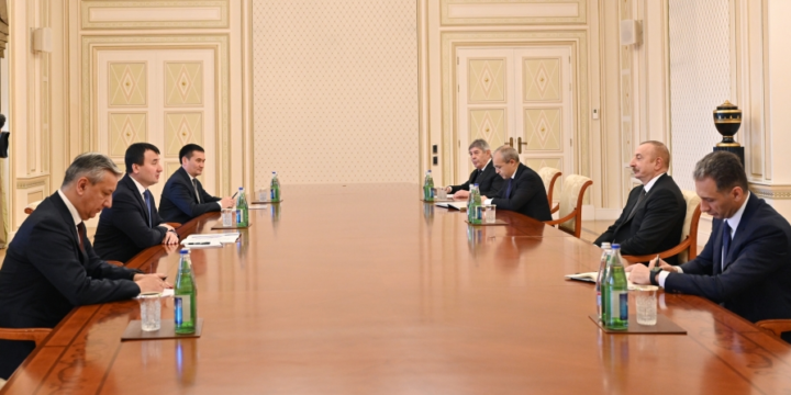 President Ilham Aliyev received Deputy Prime Minister of Uzbekistan