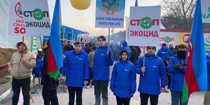 Laçın yolunda etiraz aksiyası davam edir – Erməni yalanının növbəti ifşası