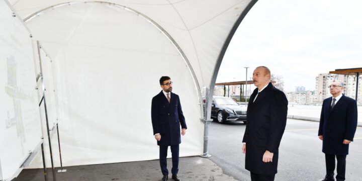 President Ilham Aliyev attended opening of second part of Central Park in Baku