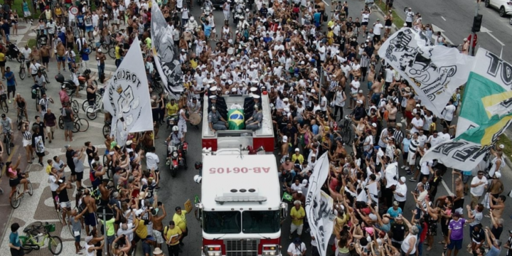 Brazilian football great Pele buried after huge procession