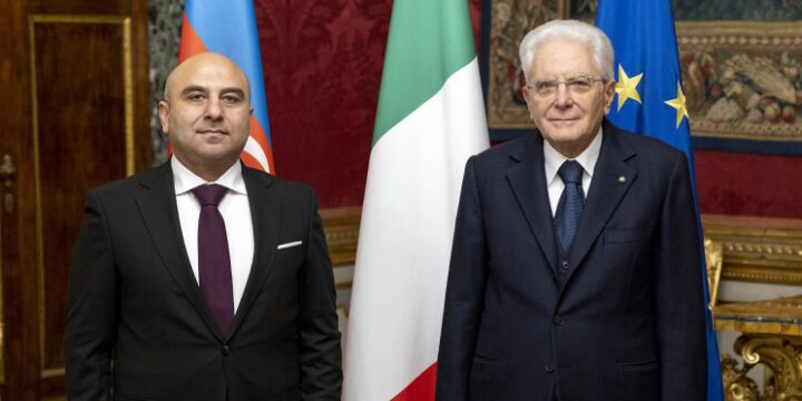 Azerbaijani ambassador presents his credentials to Italian President