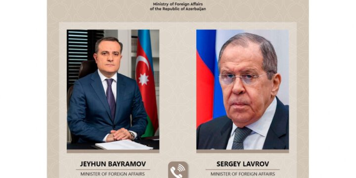 Azərbaycan və Rusiyanın XİN başçıları Laçın yolundakı vəziyyəti müzakirə ediblər