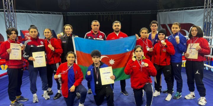 Azerbaijani female boxers bring home 11 medals from Serbia