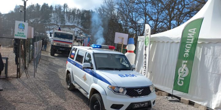 Daha bir avtomobil karvanının aksiya ərazisindən keçidinə şərait yaradılıb