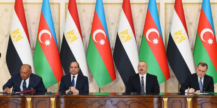 Azərbaycan-Misir sənədləri imzalanıb