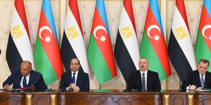 Azerbaijan, Egypt signed documents 