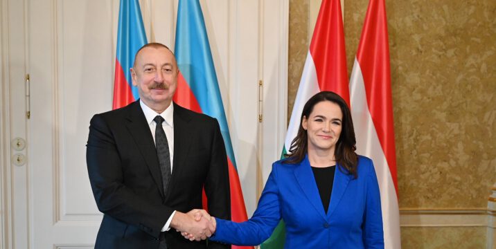 President Ilham Aliyev held one-on-one meeting with President of Hungary Katalin Novák