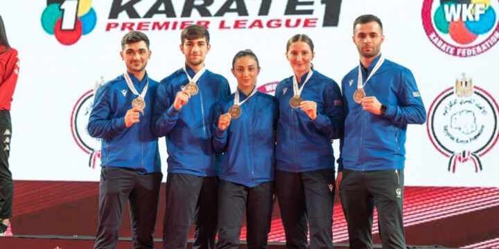 Azerbaijani fighters take five bronzes at Karate 1-Premier League Cairo