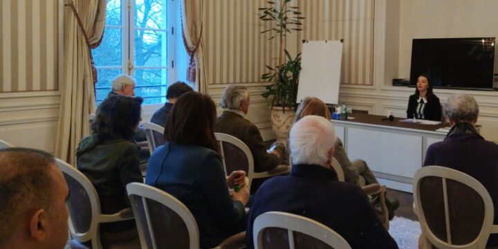Parisdə səfir Leyla Abdullayeva xarici jurnalistlər üçün mətbuat konfransı keçirib