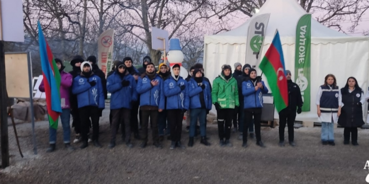 Peaceful protests of Azerbaijani eco-activists on Lachin-Khankandi road enter 40th day