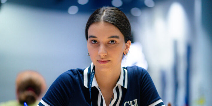 Azerbaijani female chess player competing at The Belt and Road 2023 World Chess Woman’s Summit in China