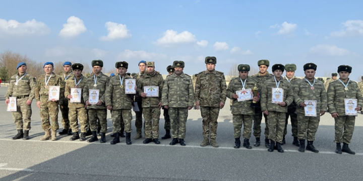 Kettlebell lifting championship held among Azerbaijani servicemen