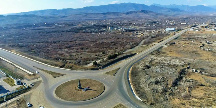 Füzuli-Hadrut avtomobil yolunun tikintisi yekunlaşır