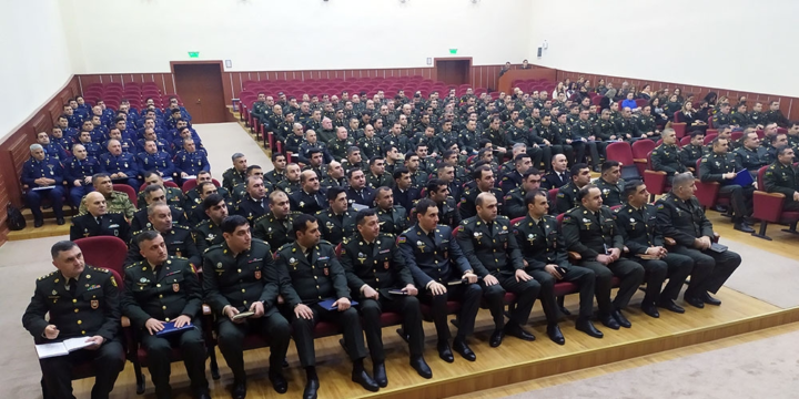 Azerbaijan Army conducts methodological training sessions with staff of personnel bodies