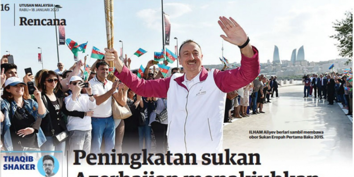 “Utusan Malaysia”: Azərbaycanın idman sahəsindəki uğurları göz qamaşdırır