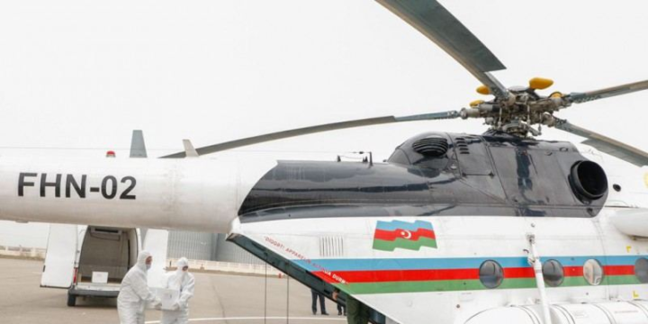 Azərbaycanda vəhşi heyvanlar ilk dəfə helikopterlə quduzluğa qarşı peyvənd olunub