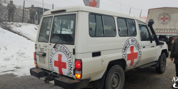 Six ICRC vehicles passed freely through protest area