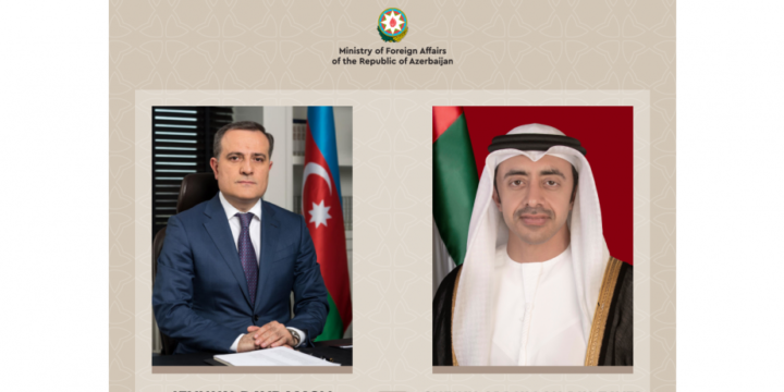 Azerbaijani, Emirati FMs discuss development of cooperation