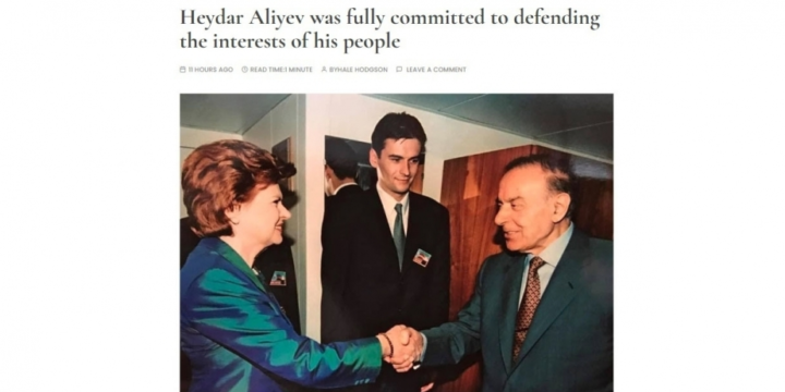 Heydar Aliyev was fully committed to defending interests of Azerbaijani people, ex-President of Latvia