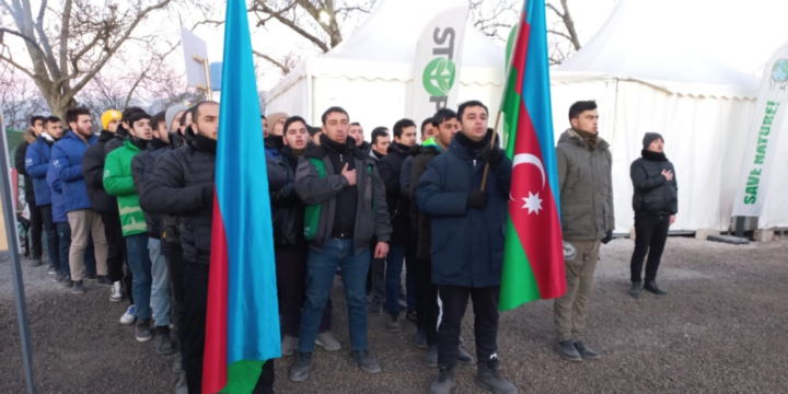 Peaceful protests of Azerbaijani eco-activists on Lachin–Khankandi road enter 46th day