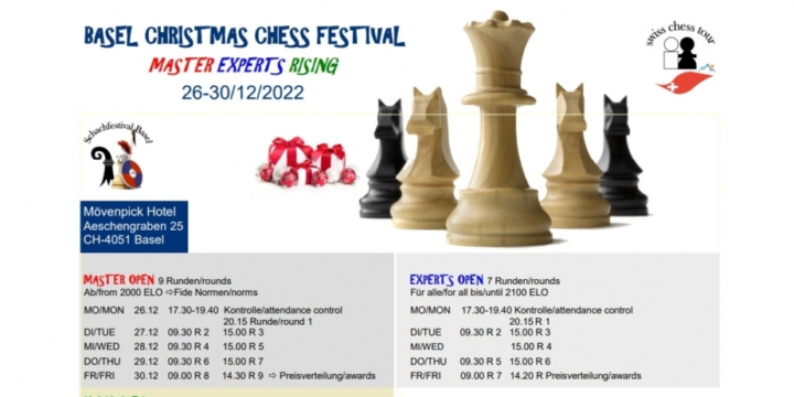 Azerbaijan`s Read Samadov wins Basel Christmas Chess Festival