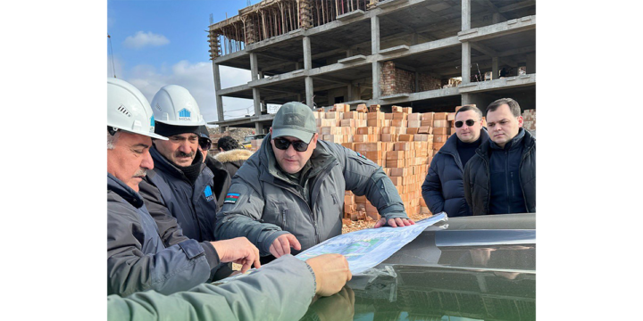 Prezidentin xüsusi nümayəndəsi Füzulidə yenidənqurma işlərinə baxış keçirib