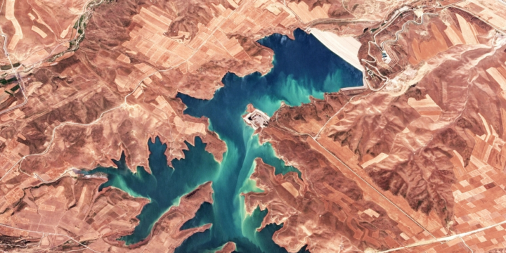 “Azersky” peykinin təsvirləri vasitəsilə su təsərrüfatı sahələrinin monitorinqi aparılır