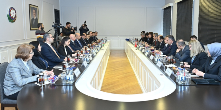 Türkiyənin milli təhsil naziri ilə görüş