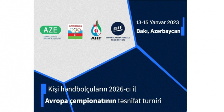 Baku to host Men’s EHF Euro 2026 qualification tournament