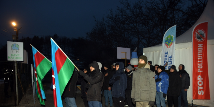 Peaceful protests of Azerbaijani eco-activists on Lachin–Khankendi road enter 51st day