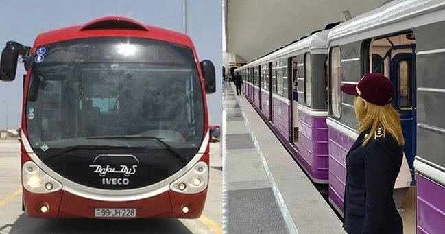 Metro və avtobuslarda gedişhaqqı artırlıb