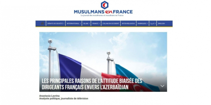 The key reasons for the biased attitude of the French leadership towards Azerbaijan