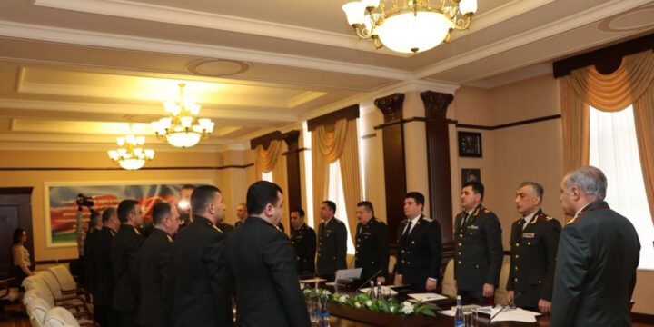 Hərbi Prokurorluqda kollegiya iclası keçirilib