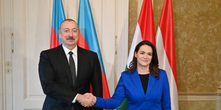 Prezident İlham Əliyevin Macarıstan Prezidenti Katalin Novak ilə təkbətək görüşü olub