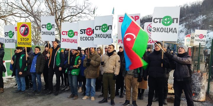 Laçın-Xankəndi yolunda etirazlar 36 gündür davam edir 