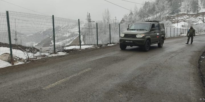 Sülhməramlılara aid daha bir minik avtomobili aksiya ərazisindən keçib
