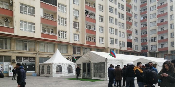Səfirliyə hücum zamanı şəhid olan Orxan Əsgərovun yas mərasimi keçirilir 