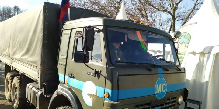 Sülhməramlıların daha iki avtomobili Laçın yolundan keçib