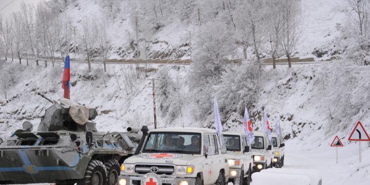 Five more ICRC vehicles passed through protest area without hindrance