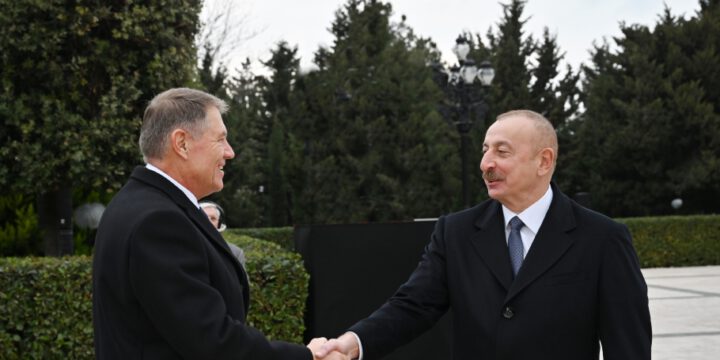 Official welcome ceremony was held for President of Romania Klaus Iohannis