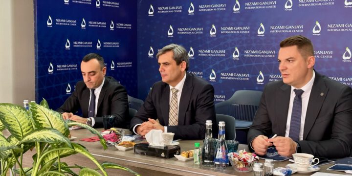 Monteneqro Baş nazirinin müavini Nizami Gəncəvi Beynəlxalq Mərkəzində olub