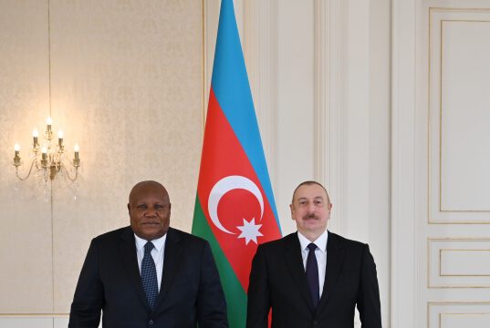 President Ilham Aliyev received credentials of incoming ambassador of Congo