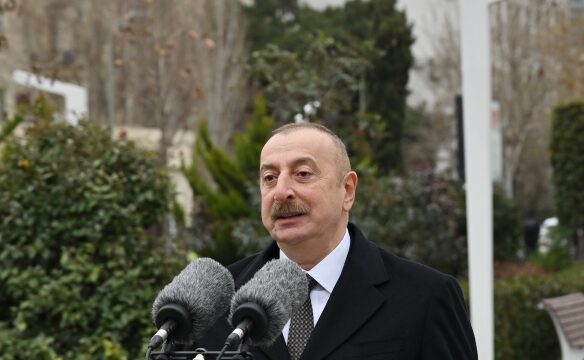 President Ilham Aliyev attended unveiling ceremony of statue of prominent composer Tofig Guliyev in Baku