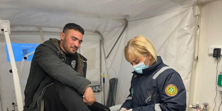 Azerbaijani mobile field hospital provides medical services to 729 quake survivors in Türkiye’s Kahramanmaras