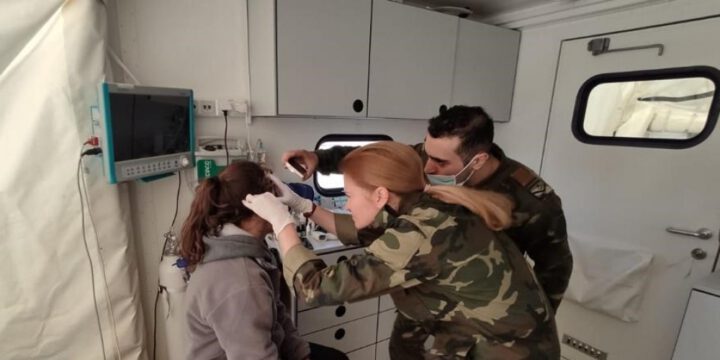 FHN-in Türkiyədə fəaliyyət göstərən mobil səhra hospitallarında 1090 nəfərə tibbi xidmət göstərilib