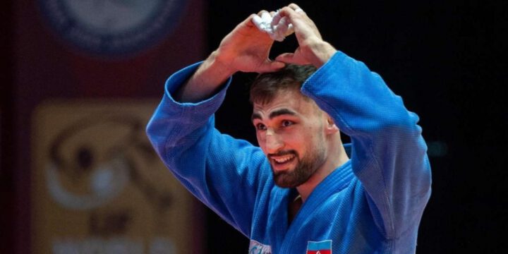 Azerbaijan`s Kotsoiev wins gold at Tel Aviv Grand Slam 2023