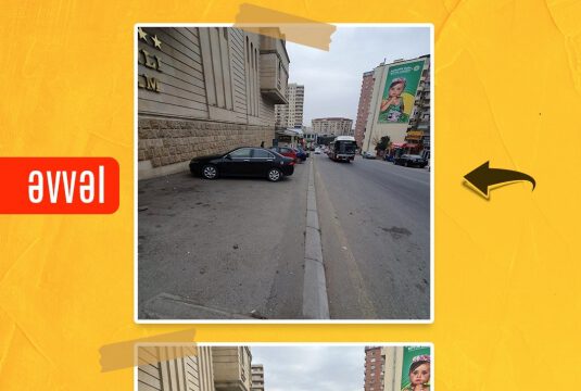 BNA paytaxtın 43 küçə və prospektində təhlükəsizlik tumbası quraşdırıb